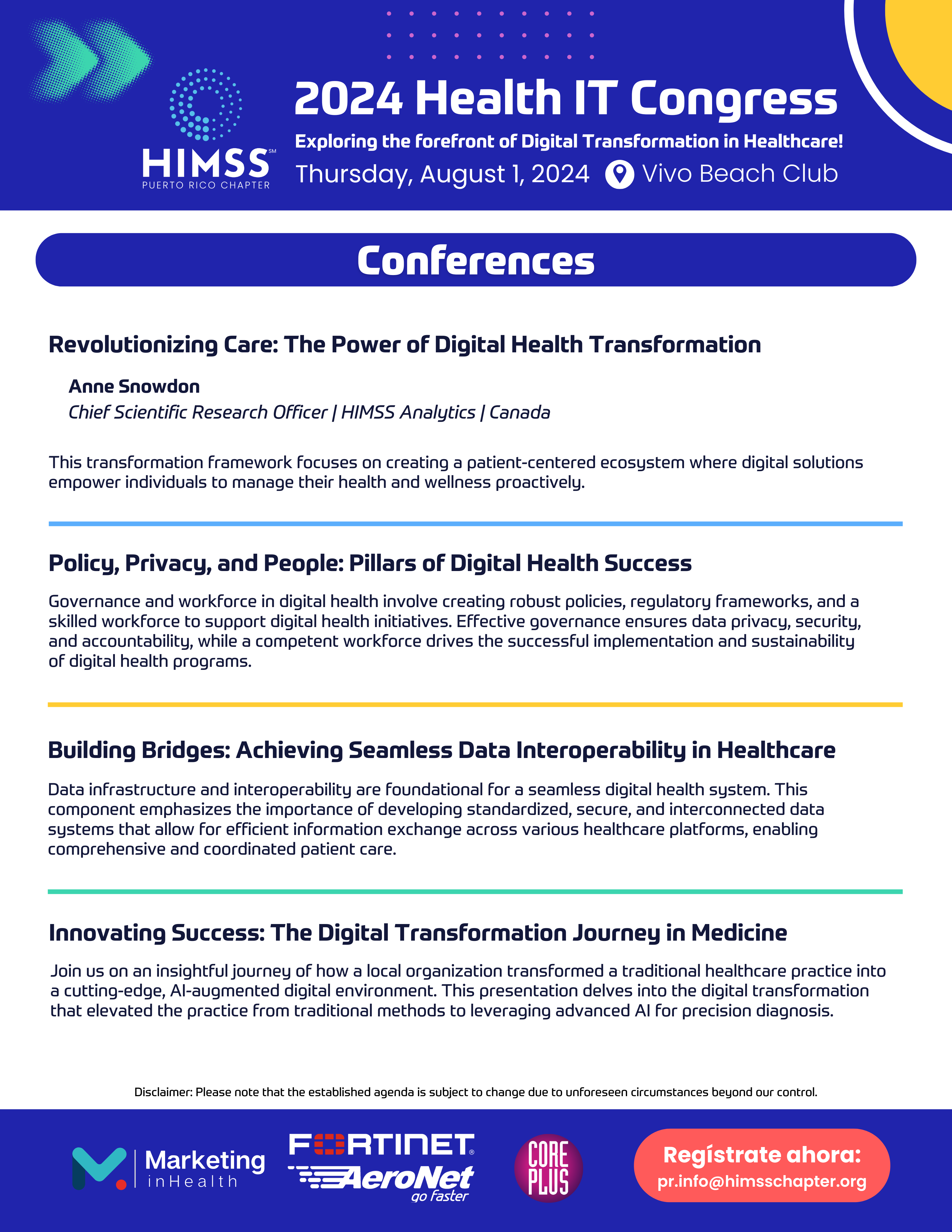 Himsss Agenda 2