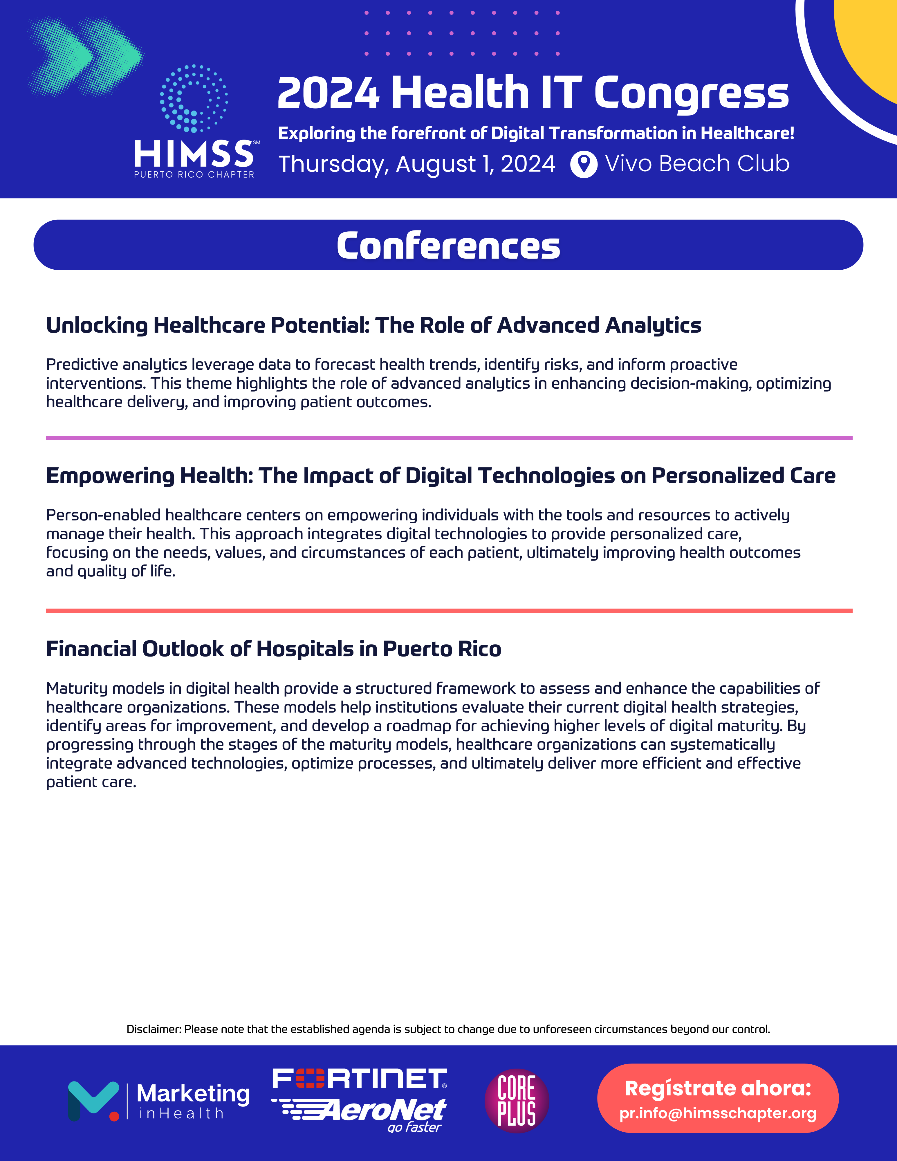 Himsss Agenda 3